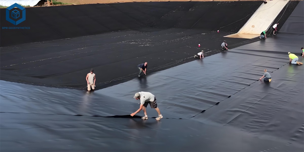 แผ่น HDPE สำหรับบ่อ แผ่น HDPE สำหรับบ่อ