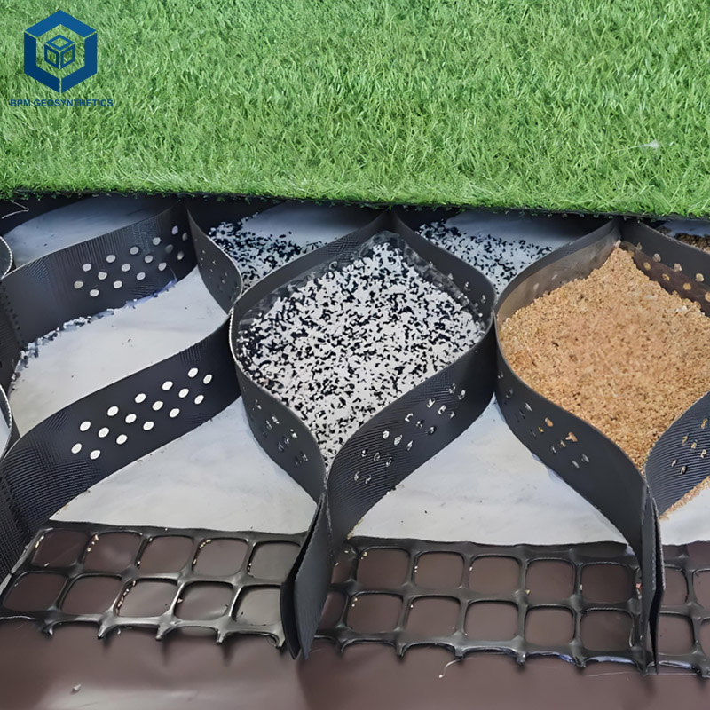 Geocell untuk Pengendalian Erosi di Lereng Hijau