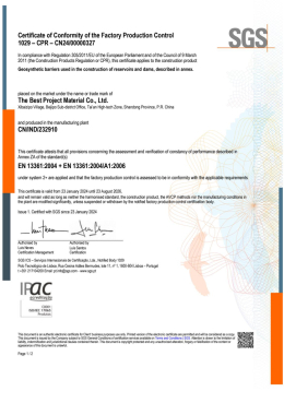 The Best Project Material Co., Ltd.