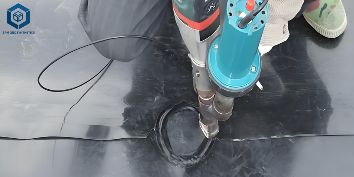 HDPE Geomembrane Welding Machine for Waterproof Projects