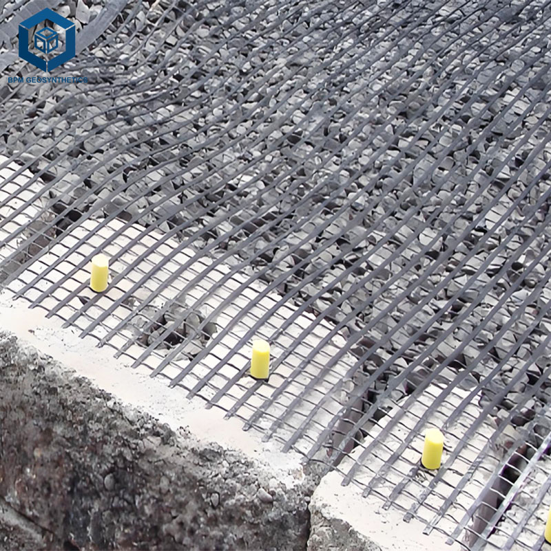 İstinat Duvarları için HDPE Geogrid Duvar Güçlendirme Sistemi