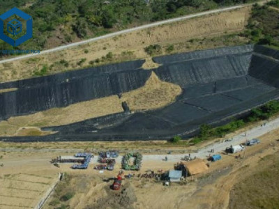 Géomembranes BPM pour bassins de lixiviation en tas
