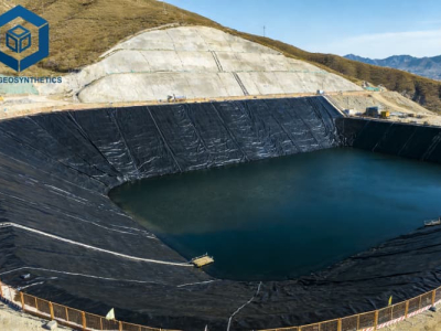 Matériau géomembrane BPM Geosynthetics pour revêtements de barrages
