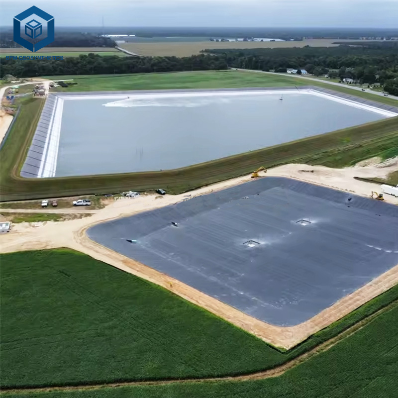 Revestimiento de HDPE de 1 mm para proyectos de contención de residuos.