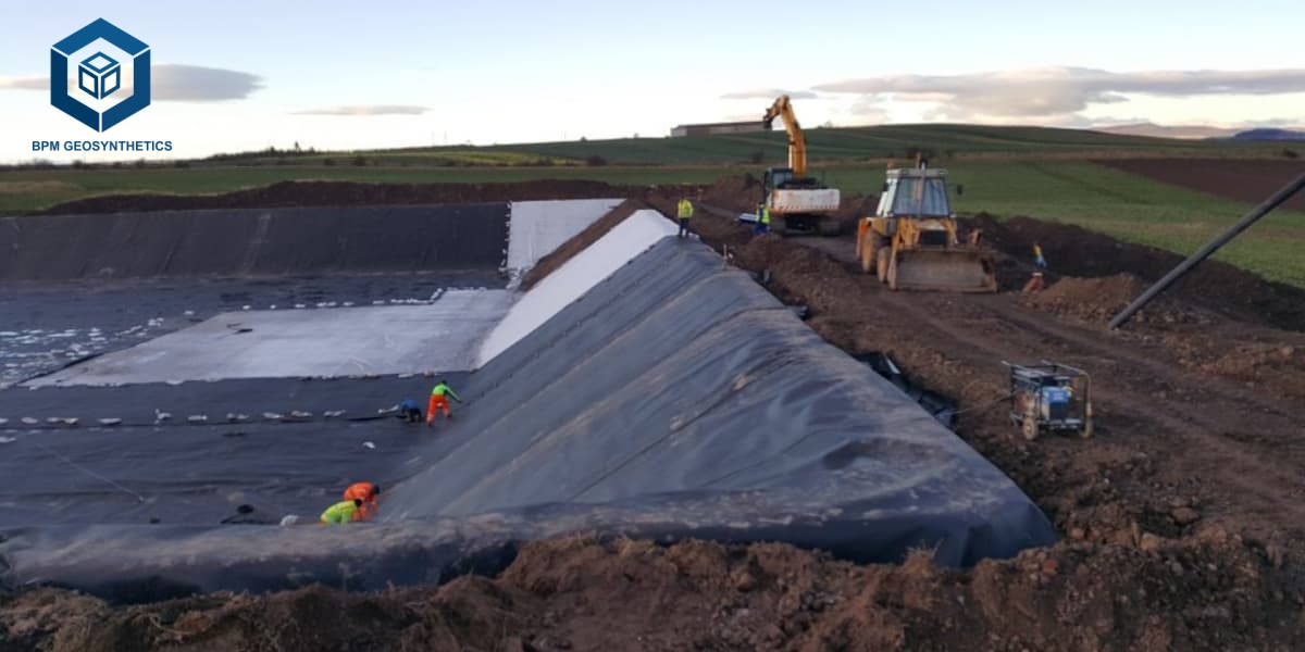 60 Mil Geomembrana for Earth Containment
