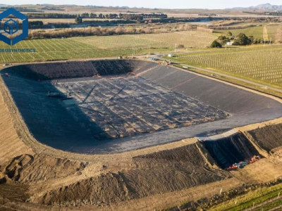 แผ่นรองพื้นบ่อฝังกลบขยะ HDPE จาก BPM Geosynthetics