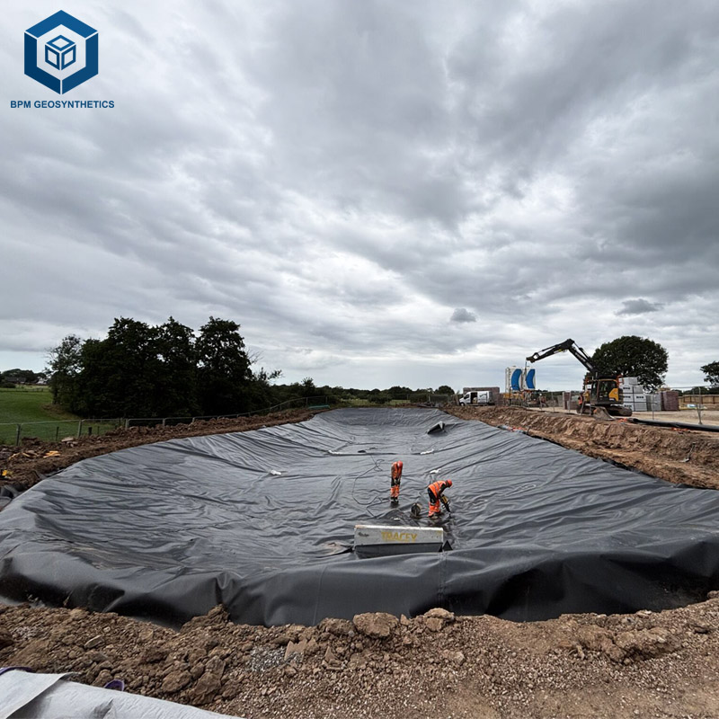 غشاء جيولوجي من البولي إيثيلين عالي الكثافة لحماية المنحدرات