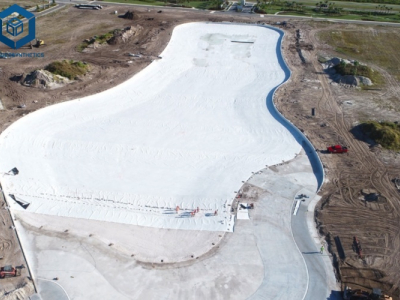 why geomembrane wrinkles after temperature change