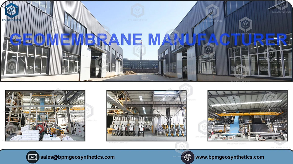 غشاء أرضي من البولي إيثيلين عالي الكثافة