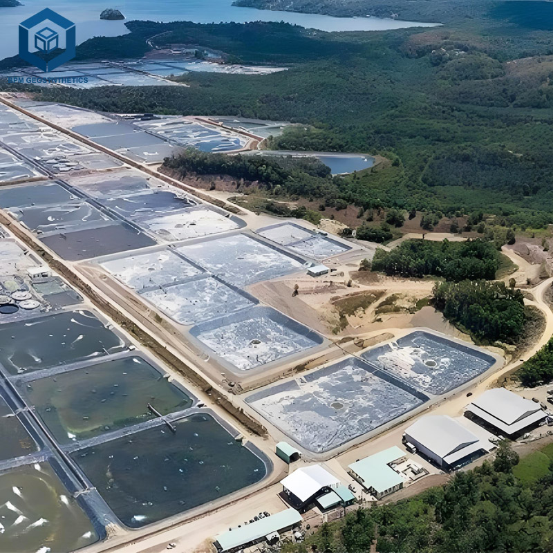 Rivestimento in geomembrana in PVC