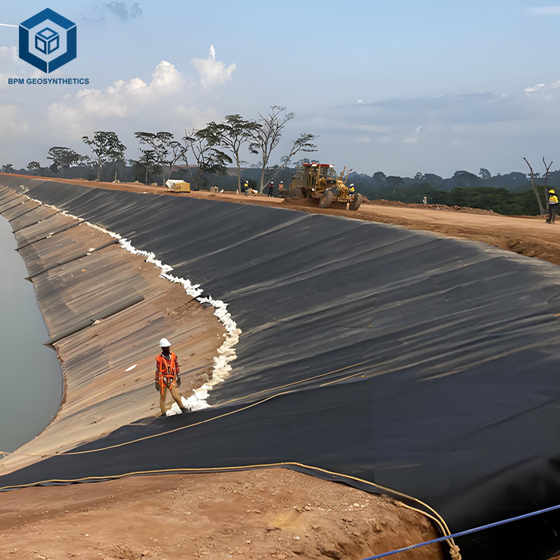 1 mm HDPE-Geomembran zur Tunnelabdichtung