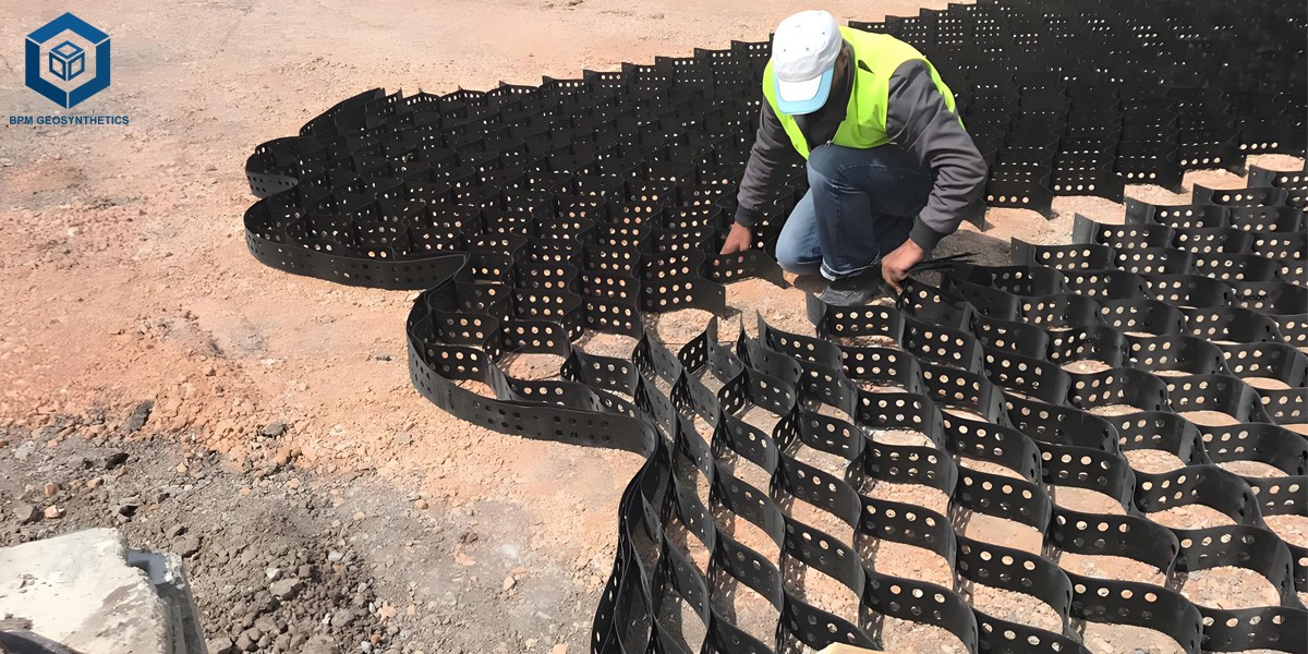 Geocell đục lỗ Geocell đục lỗ