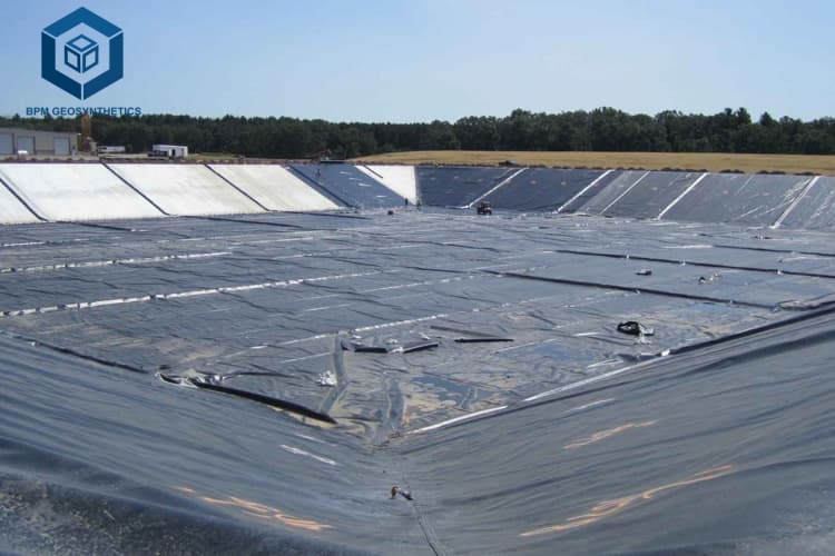 hoeveel kost een geomembraanfolie voor een vijver van 10.000 m²?