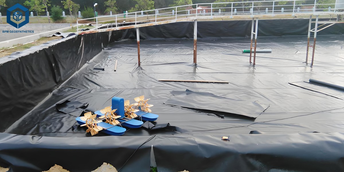 Geokunststoffdichtungsbahn aus HDPE, 1 mm