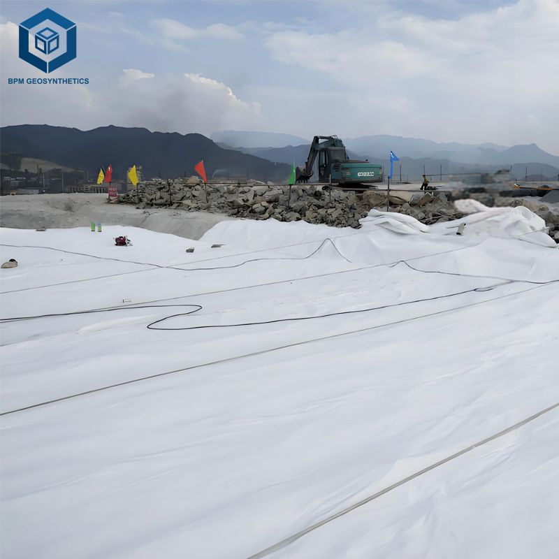 Geotextiel drainagedoek voor opritten