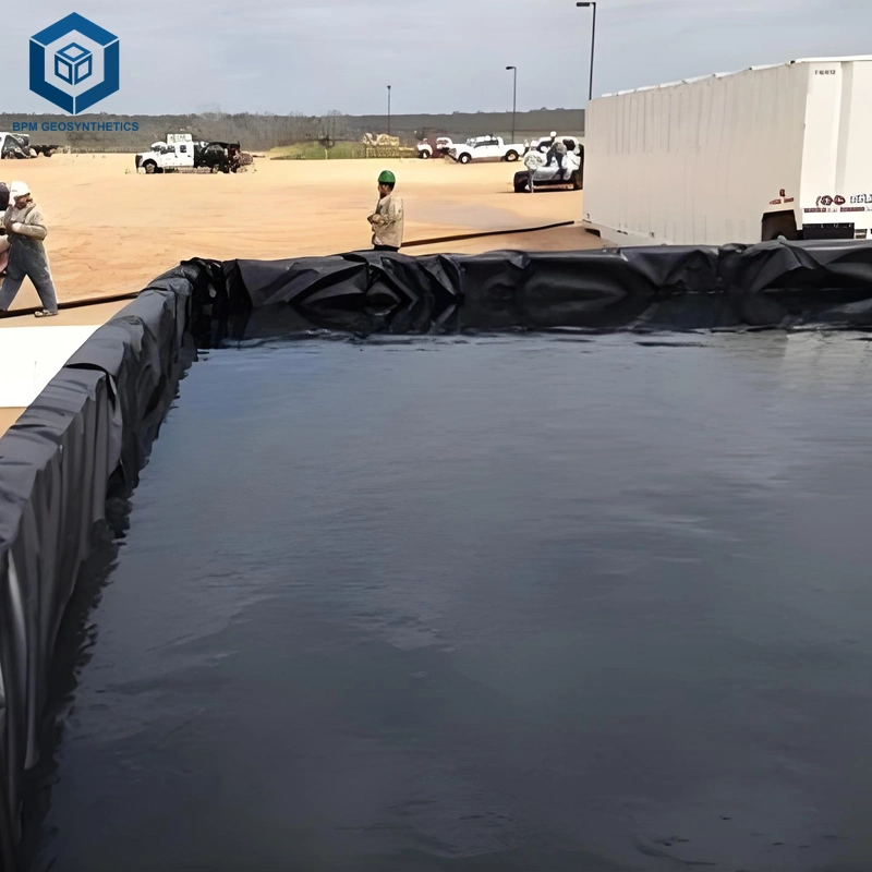 LDPE Geomembrane Liners for Irrigation Canals