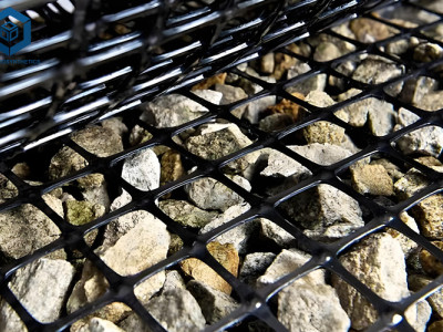 شبكة BPM Geogrid لبناء الطرق
