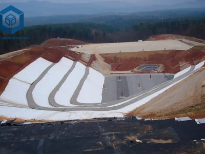 Tissu géotextile en polyester BPM Geosynthetics pour la protection des paysages