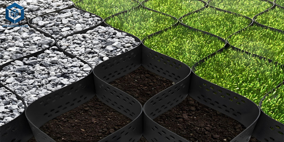 BPM 지오셀 도로 건설