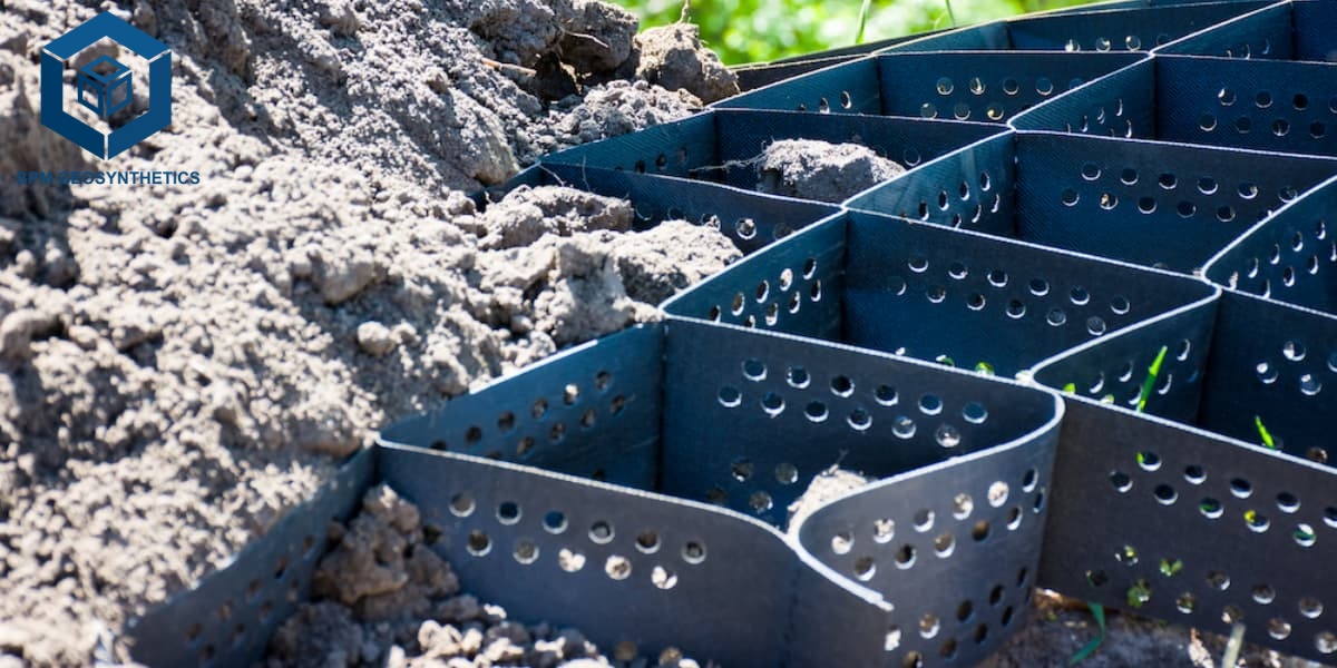 Геоячейка для защиты склонов