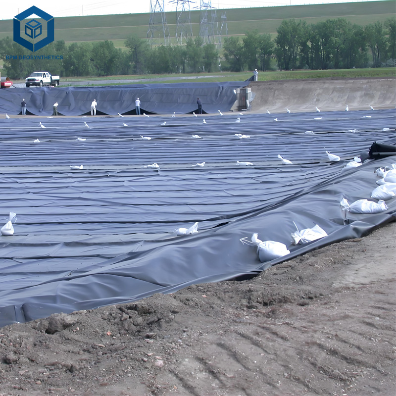 Rivestimento geomembrana in HDPE