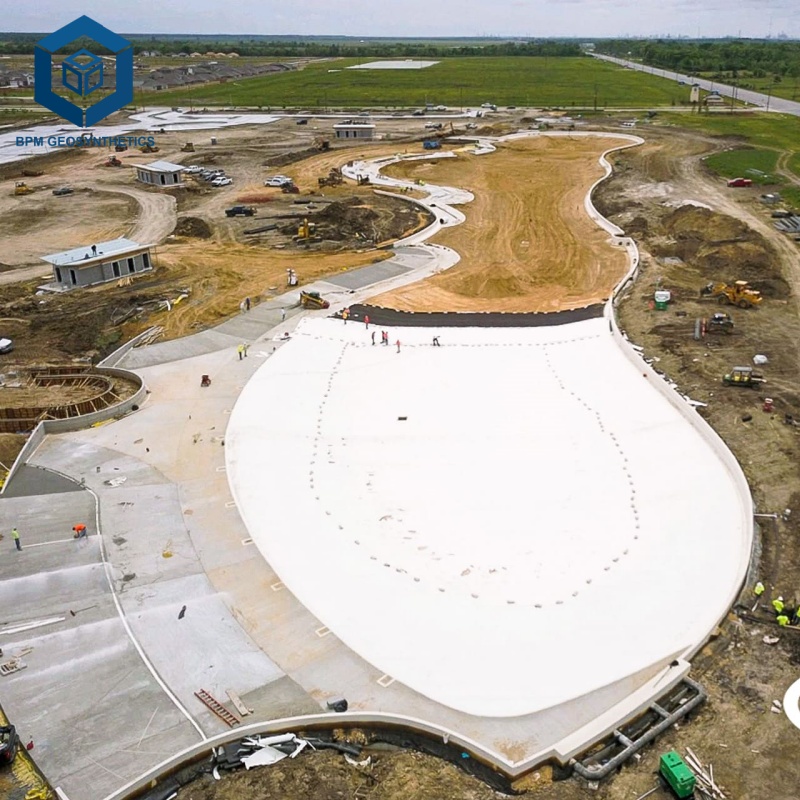 土壌分離および補強用不織布ポリエステルジオテキスタイル