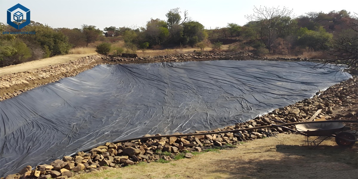 80 Mil HDPE-Auskleidung