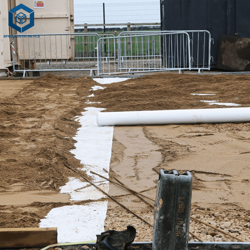 Tessuto geotecnico stradale per l'edilizia