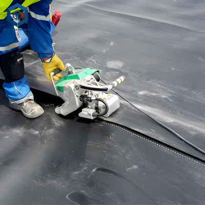 HDPE Geomembraan Lasser met Precisie Lastechnologie