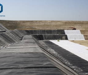 Membrane géosynthétique BPM en PEHD pour bassin de résidus miniers