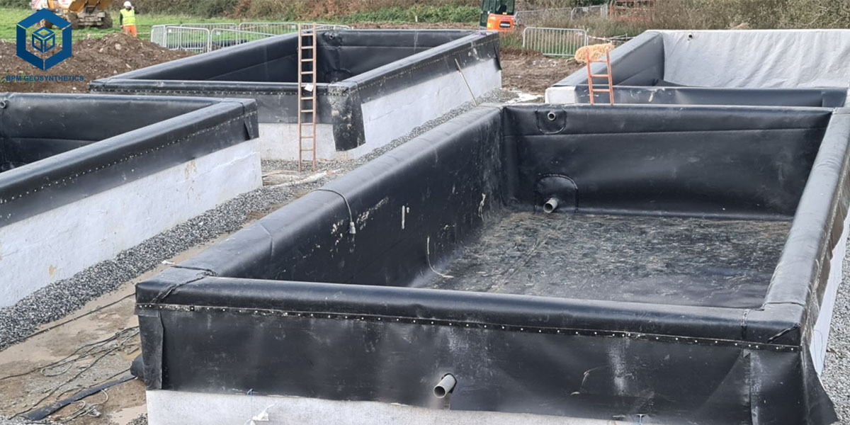 빗물 수집 탱크 및 수조용 폴리에틸렌 연못 라이너