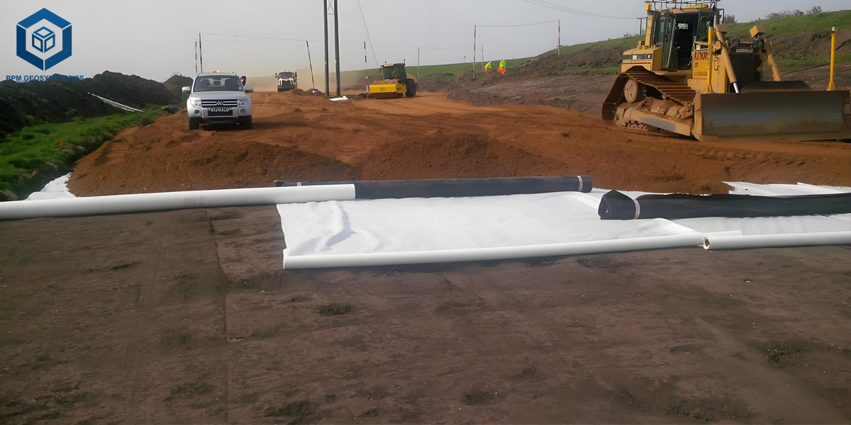 Vải địa kỹ thuật dùng cho đường lái xe vào nhà