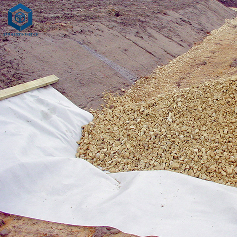 자갈 차도 패브릭