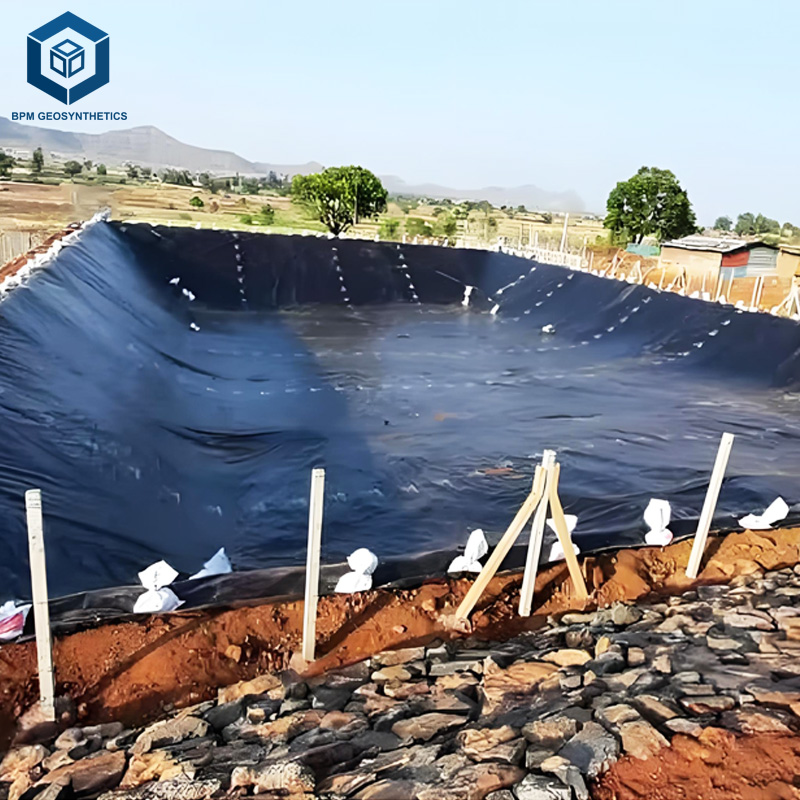 PVC Geomembran-Auskleidung für landwirtschaftliche Reservoirs
