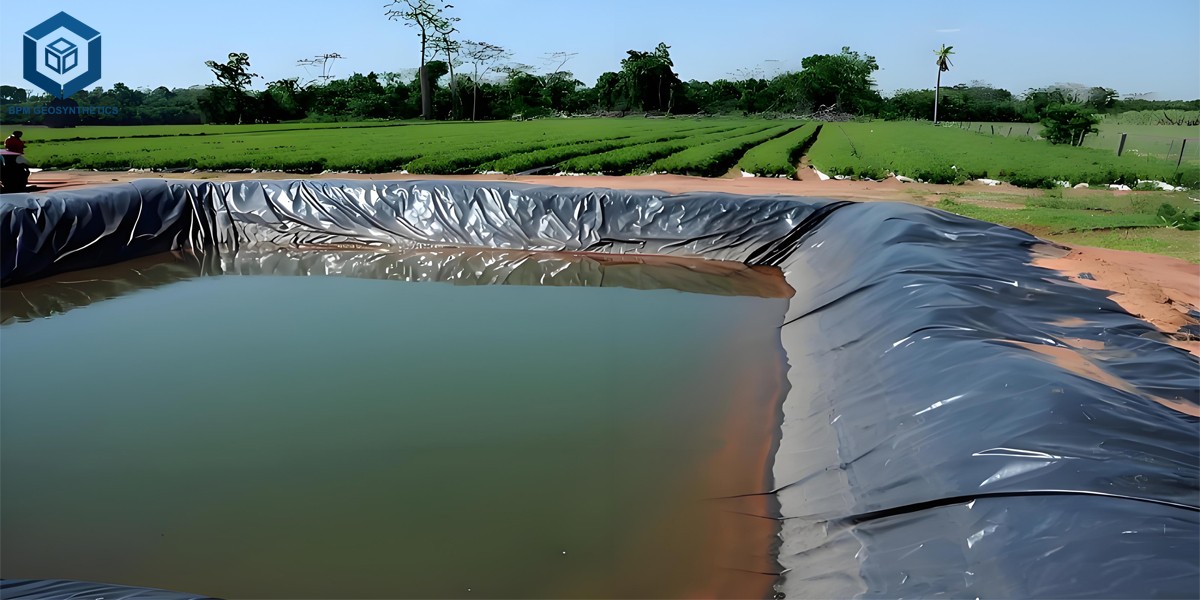 Geokunststoffdichtungsbahn aus HDPE, 1 mm