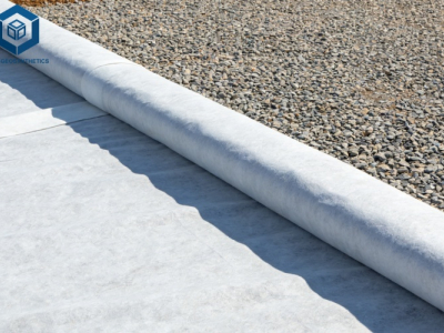 지오멤브레인 설치 중 주름 문제