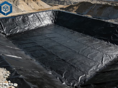 HDPE liner for lithium brine pond