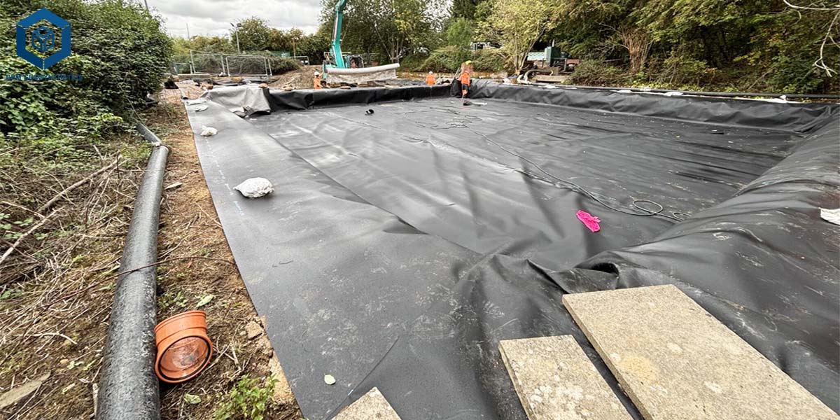 Geomembrane Landfill for Waste Containment