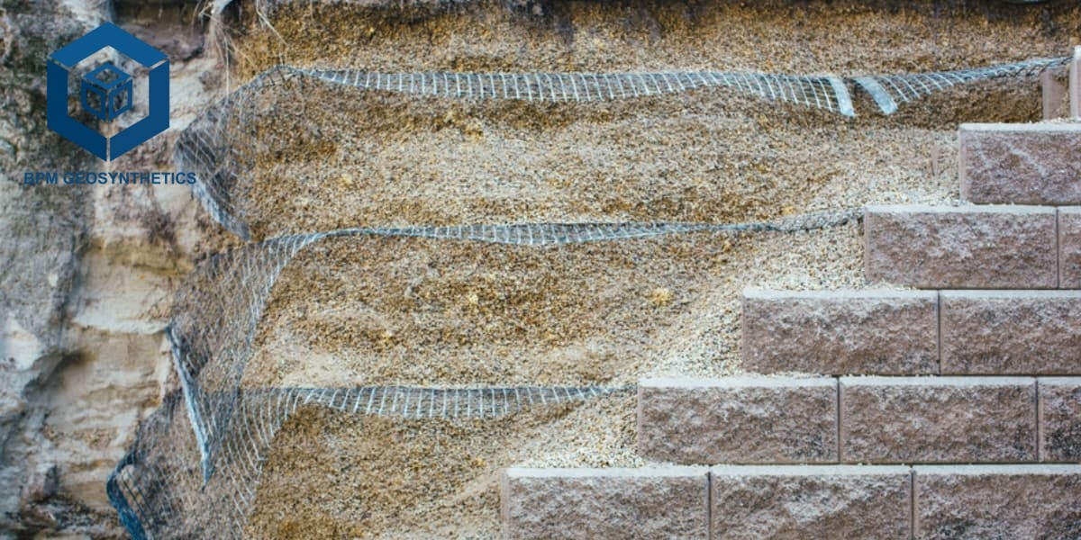 BPM Geosynthetics Keermuur Grid BPM Geosynthetics Keermuur Grid
