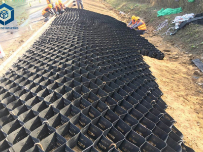 Yol İnşaatında BPM Geohücreleri