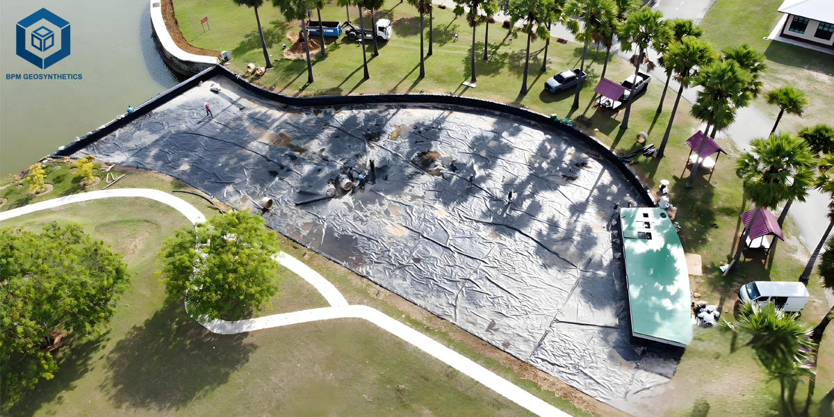 Custom Artificial Lake Liners for Resorts