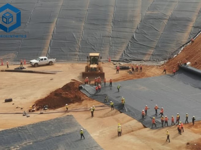 Màng địa kỹ thuật BPM Geosynthetics HDPE 2mm để kiểm soát thấm