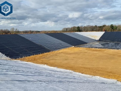 Défaut de soudure par extrusion dans le revêtement en PEHD