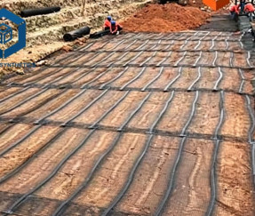 BPM Geosynthetics Geogrid Slope Stabilization