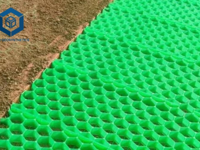 شبكة رصف العشب البلاستيكية من BPM Geosynthetics لتطبيقات الممرات ومواقف السيارات