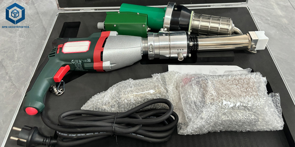 Máquina de soldadura de geomembranas BPM Geosynthetics
