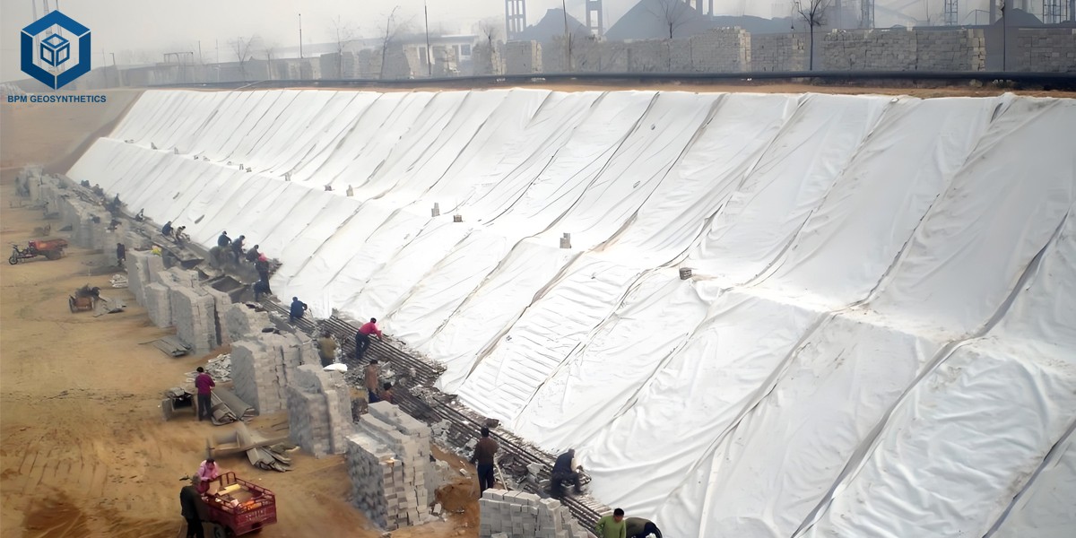 Geotextiel drainageweefsel voor regenwaterbeheer Geotextiel drainageweefsel voor regenwaterbeheer