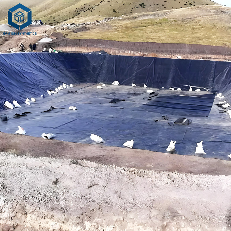 Geomembrane HDPE zur Deponieabdeckung