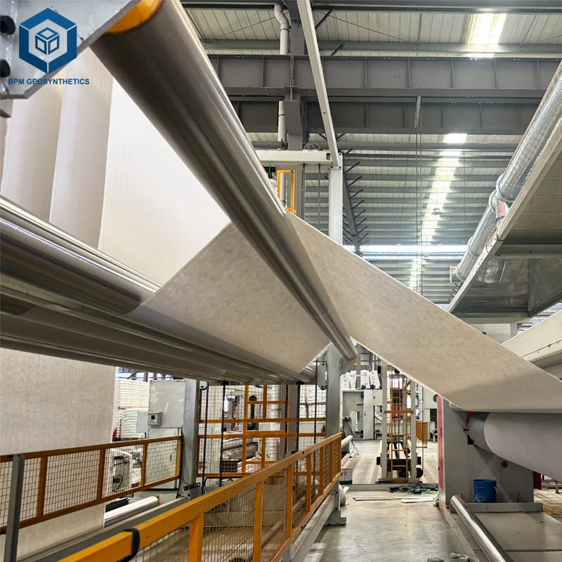 Геотекстиль BPM Geosynthetics для подъездной дороги