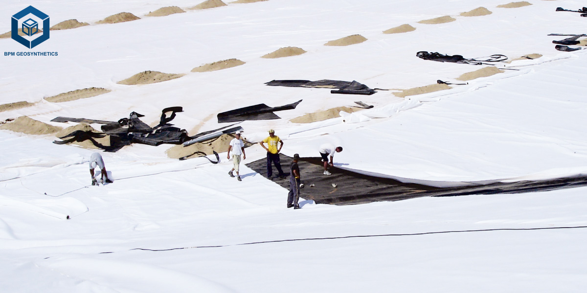 Цена на геотекстильную ткань для дренажных систем